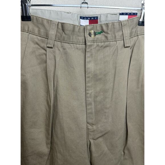 Men's NWT Tommy Hilfiger Size 31x32 Pants Tan Chino Khaki Office Dress Classic - Picture 4 of 14